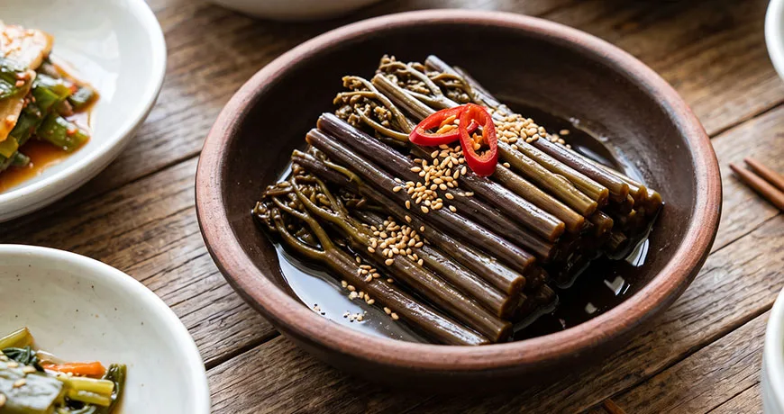 Pickled Fastia Shoot | 두릅장아찌