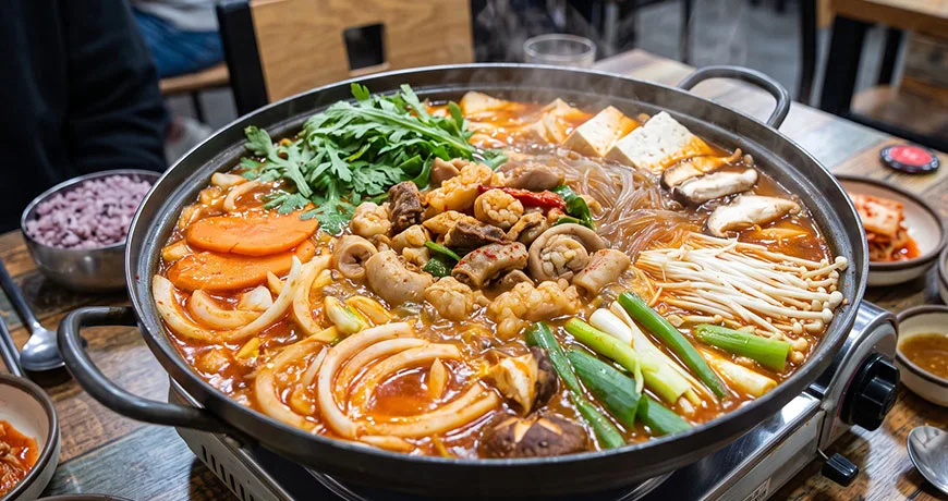 Beef Tripe Hot Pot | 곱창전골