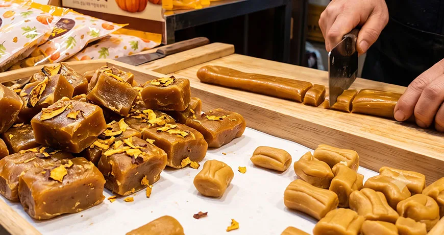Pumpkin Taffy | 호박엿