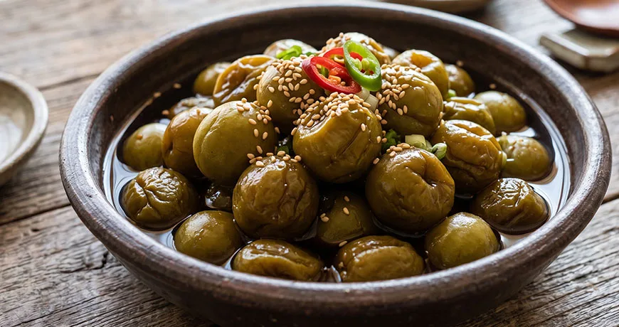Pickled Green Plum | 매실장아찌
