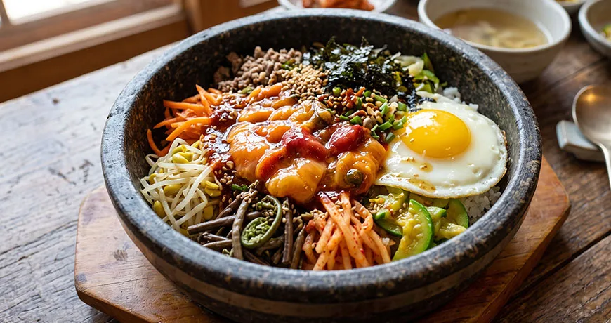 Sea Pineapple Bibimbap | 멍게비빔밥