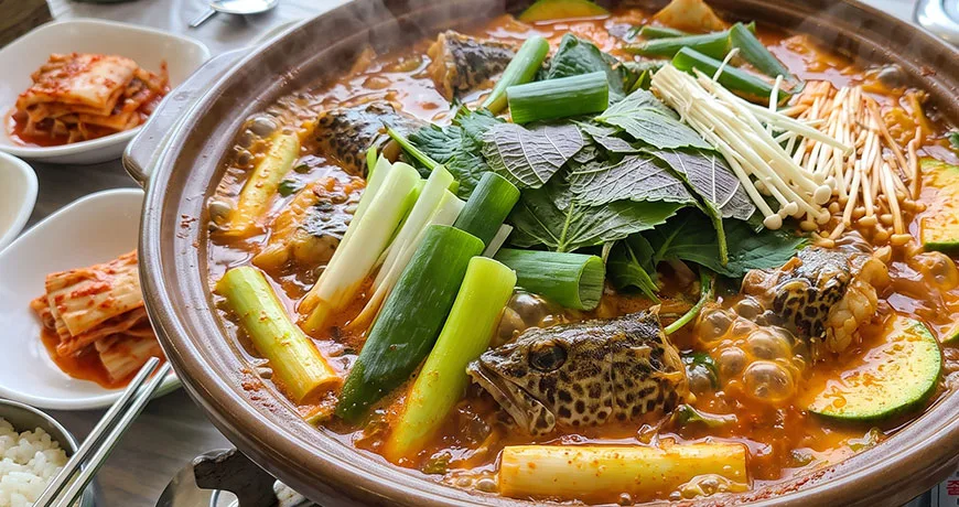 Spicy Mandarin Fish Stew | 쏘가리매운탕